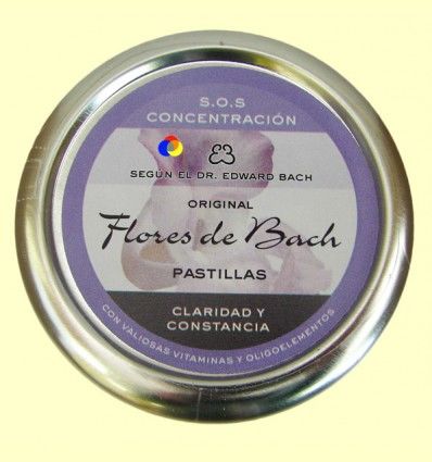 Caramelos Originales Flores de Bach - Claridad y Constancia - Lemon Pharma - 50 gramos