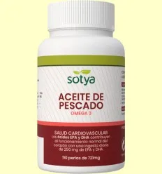 Aceite de Pescado Omega-3 - Sotya - 110 perlas