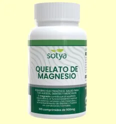 Quelato de Magnesio - Sotya - 100 comprimidos