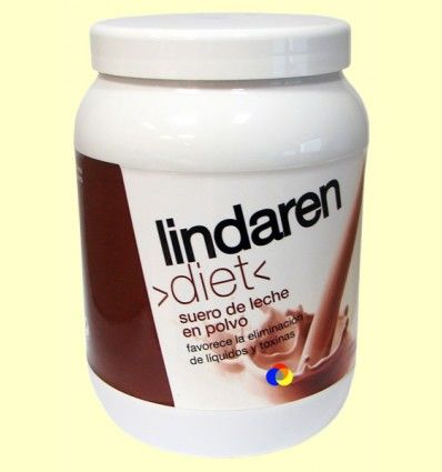 Suero de leche en polvo chocolate - Lindaren diet - 500 gramos *