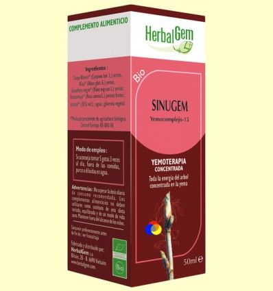 Sinugem - Yemocomplejo 15 Bio - HerbalGem - 15 ml