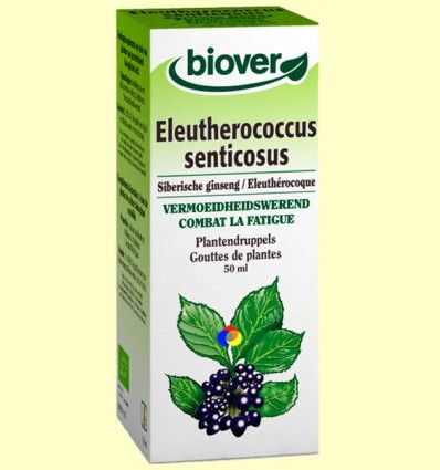 Eleuterococo - Combate la fatiga - Biover - 50 ml