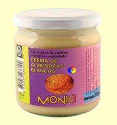 Crema de almendras blancas Bio - Monki - 330 gramos