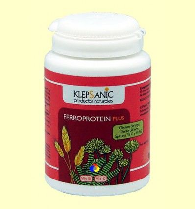 Ferroprotein Plus - Vitamina B - Klepsanic - 60 comprimidos