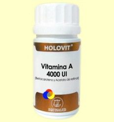 Holovit Vitamina A 4000UI - Equisalud - 50 cápsulas