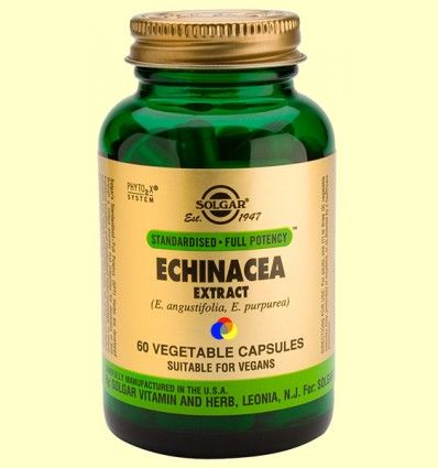 Equinácea / Echinacea- Solgar - 60 cápsulas vegetales