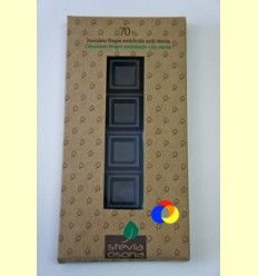 Chocolate Negro 70% Stevia - Stevia Osona - 100 gramos 