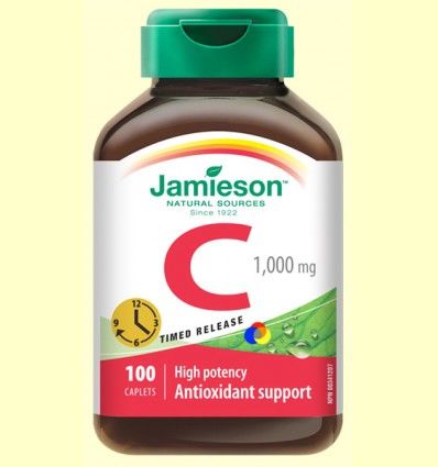 Vitamina C 1000 mg Acción Retardada - Jamieson - 100 comprimidos *