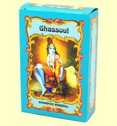 Ghassoul Champú Mineral - Radhe Shyam - 100 gramos