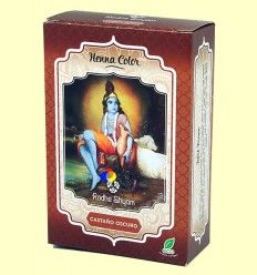 Henna Castaño Oscuro Polvo - Radhe Shyam - 100 gramos