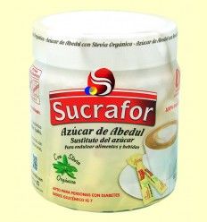 Azúcar de Abedul con Stevia - Sucrafor - 60 sobres individuales