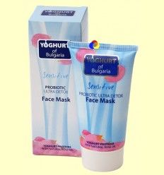 Mascarilla Facial Detoxificante Ultra con Probiótico - Yogur de Bulgaria - 150 ml