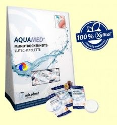 Aquamed - Sequedad bucal - Miradent - 26 pastillas 