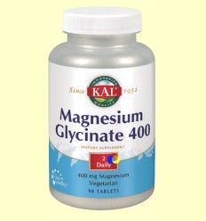 Magnesio Glicinato - Kal - 90 cápsulas