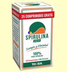 Spirulina Platensis - Tongil - 125 comprimidos