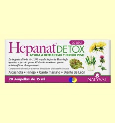 Hepanat Detox - Control de Peso - Natysal - 20 ampollas