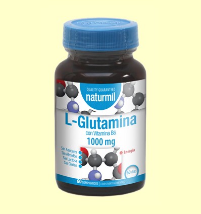 L-Glutamina 1000mg - Naturmil - 60 comprimidos *