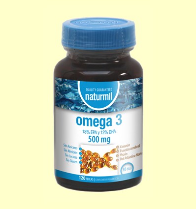 Omega 3 500mg - Naturmil - 30 perlas