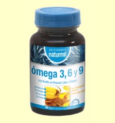 Omega 3, 6 y 9 - Naturmil - 60 perlas