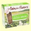 Pan crujiente Bio - Le Pain des fleurs - 150 gramos