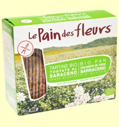 Pan de Flores Crujiente Bio - Le Pain des fleurs - 300 gramos