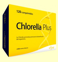Chlorella Plus - Tránsito Intestinal - Vitae - 120 comprimidos