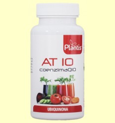 AT10 Coenzima Q10 - Ubiquinona - Plantis - 60 cápsulas