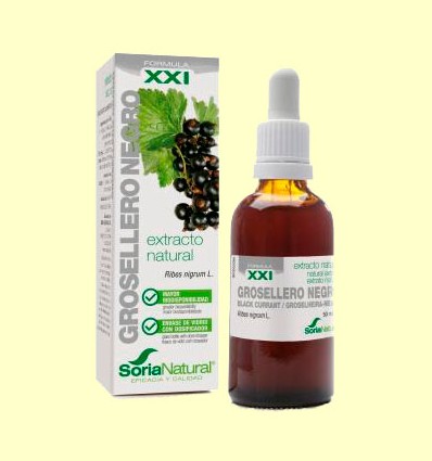 Grosellero Negro Extracto S XXI - Soria Natural - 50 ml