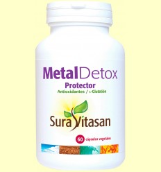 Metal Detox Protector - Sura Vitasan - 60 cápsulas