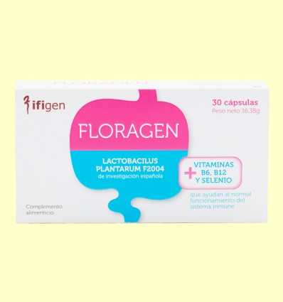 Floragen Probiótico - Ifigen - 30 cápsulas