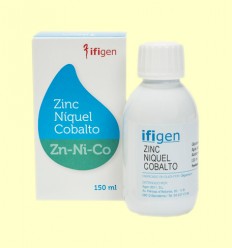 Oligoelementos Zinc-Níquel-Cobalto - Ifigen - 150 ml