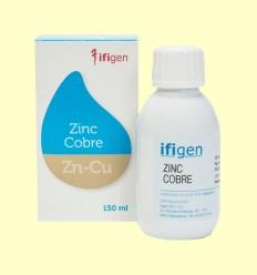Oligoelementos Zinc+Cobre - Ifigen - 150 ml