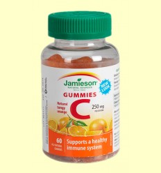 Vitamin C Gummies - Jamieson - 60 caramelos de goma 
