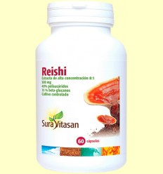 Reishi 500 mg - Sura Vitasan - 60 cápsulas