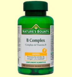 B-Complex - Nature's Bounty - 100 cápsulas