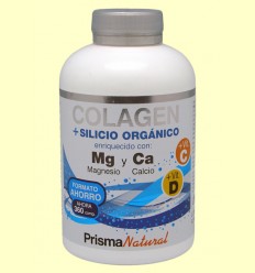 Colagen y Silicio Orgánico con Magnesio y Calcio - Prisma Natural - 360 comprimidos
