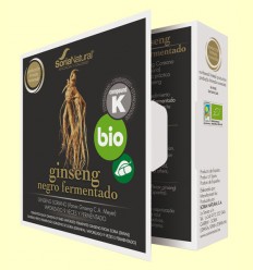 Ginseng Negro Fermentado Bio - Soria Natural - 24 cápsulas