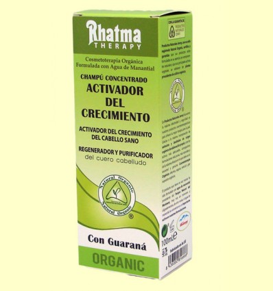 Champú Concentrado Activador del Crecimiento Bio - Rhatma - 100 ml 