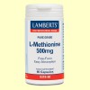 L-Metionina 500 mg - Lamberts - 60 cápsulas