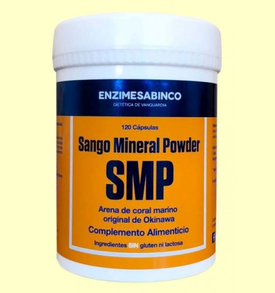 Sango Mineral Powder - Enzime Sabinco - 120 cápsulas