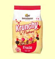 Krunchy con Copos y Fruta Bio - Barnhouse - 375 gramos