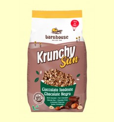 Krunchy Sun Chocolate Negro y Avellana Bio - Barnhouse - 375 gramos