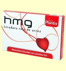 HMG Levadura Roja de Arroz - Plantis - 60 cápsulas