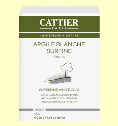 Arcilla Blanca Superfina - Cattier - 200 gramos