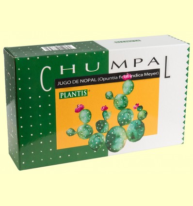Chumpal - Jugo de Nopal - Plantis - 20 ampollas