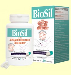 BioSil - Para Piel, Cabello, Uñas, Articulaciones y Huesos - 60 cápsulas