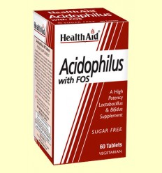 Acidophilus con Fos - Health Aid - 60 comprimidos