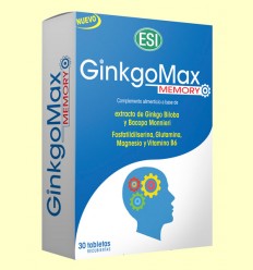 GinkgoMax Memory - Laboratorios ESI - 30 tabletas