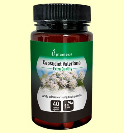 Capsudiet Valeriana - Plameca - 40 cápsulas