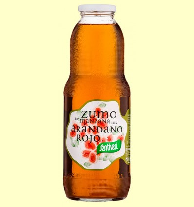 Zumo de Manzana con Arándano Rojo - Santiveri - 1 litro